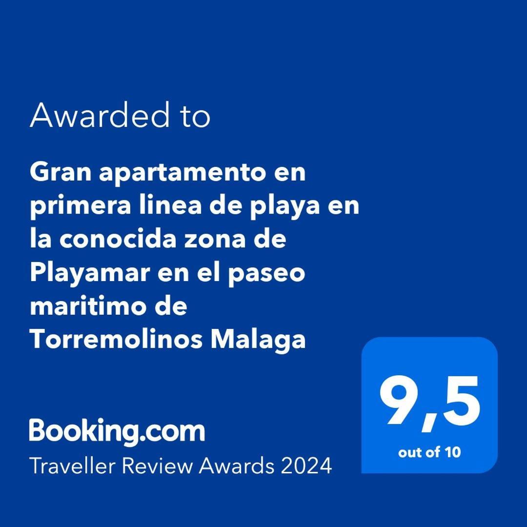 Exclusive Beachfront Apartment Torremolinos - Pool - Paddle - Tenis - Wifi - Central Aircon Ngoại thất bức ảnh